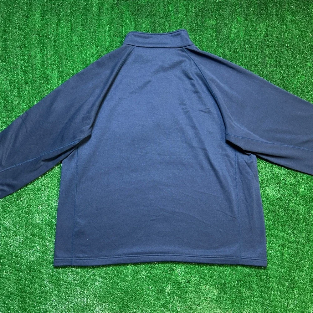 Vintage Y2K The North Face Mens Quarter Zip XXL Navy Blue